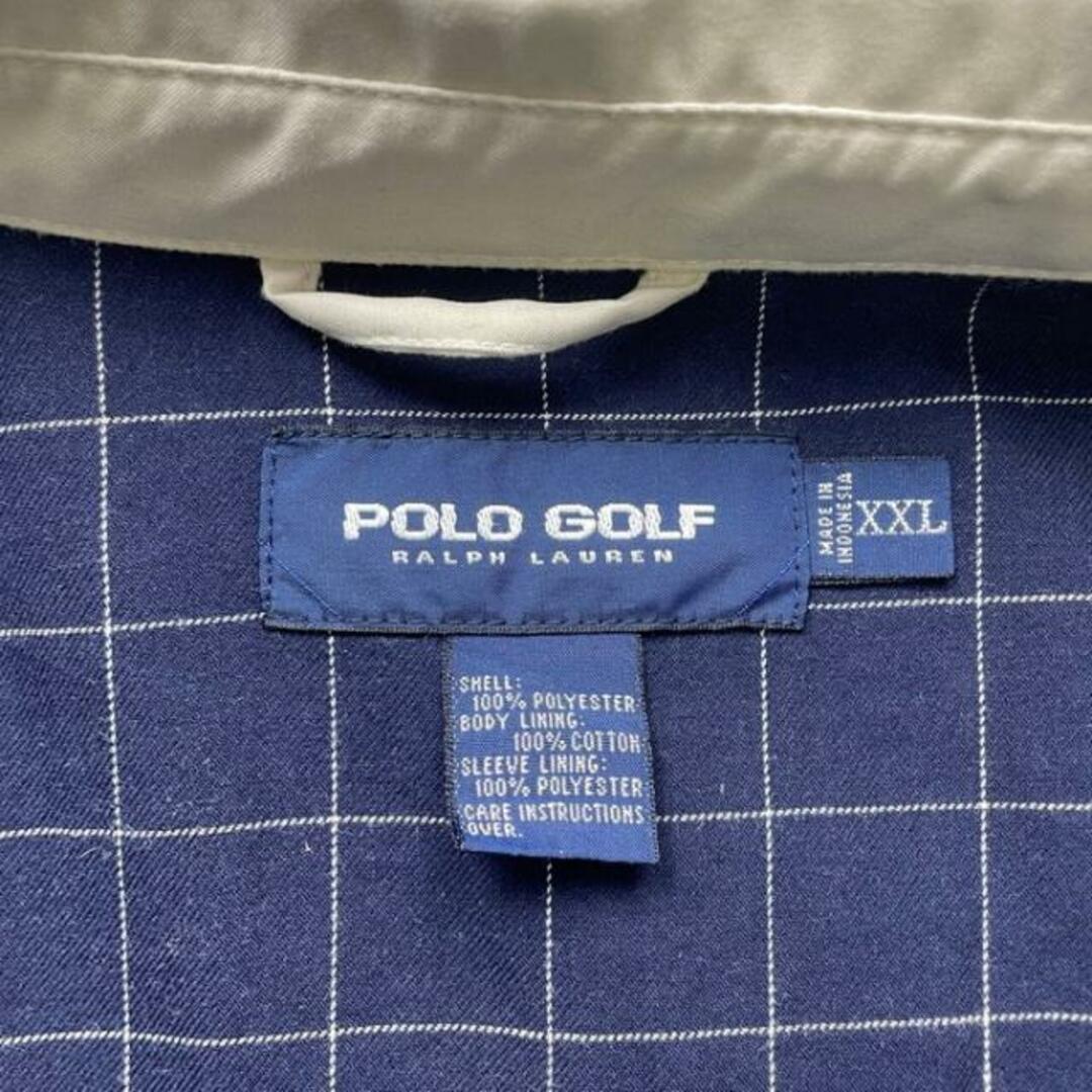 Ralph Lauren(ラルフローレン)のPOLO GOLF Ralph Lauren  ポロゴルフ ラルフローレン スイングトップ チェックライナー メンズXXL メンズのジャケット/アウター(ブルゾン)の商品写真