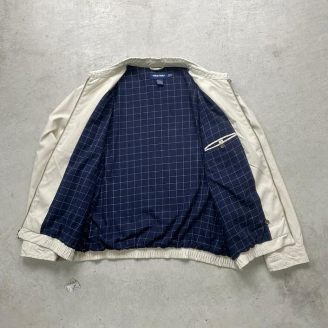 Ralph Lauren(ラルフローレン)のPOLO GOLF Ralph Lauren  ポロゴルフ ラルフローレン スイングトップ チェックライナー メンズXXL メンズのジャケット/アウター(ブルゾン)の商品写真