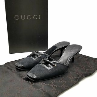 グッチ(Gucci)の美品 グッチ GUCCI パンプス ミュール 伊製 03-24032704(ハイヒール/パンプス)