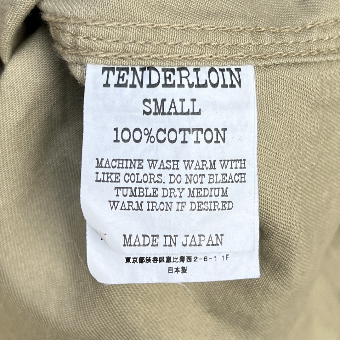 TENDERLOIN(テンダーロイン)のテンダーロインTENDERLOIN ワークシャツ チノ素材 At Last Co メンズのトップス(シャツ)の商品写真