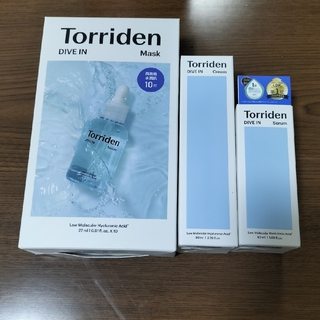 トリデン torriden マスク 10枚  クリーム80ml セラム50ml(パック/フェイスマスク)