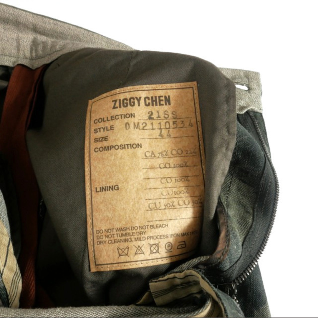 other(アザー)のジギーチェン ZIGGY CHEN 21SS クロップドパンツ スラックス 44 メンズのパンツ(スラックス)の商品写真