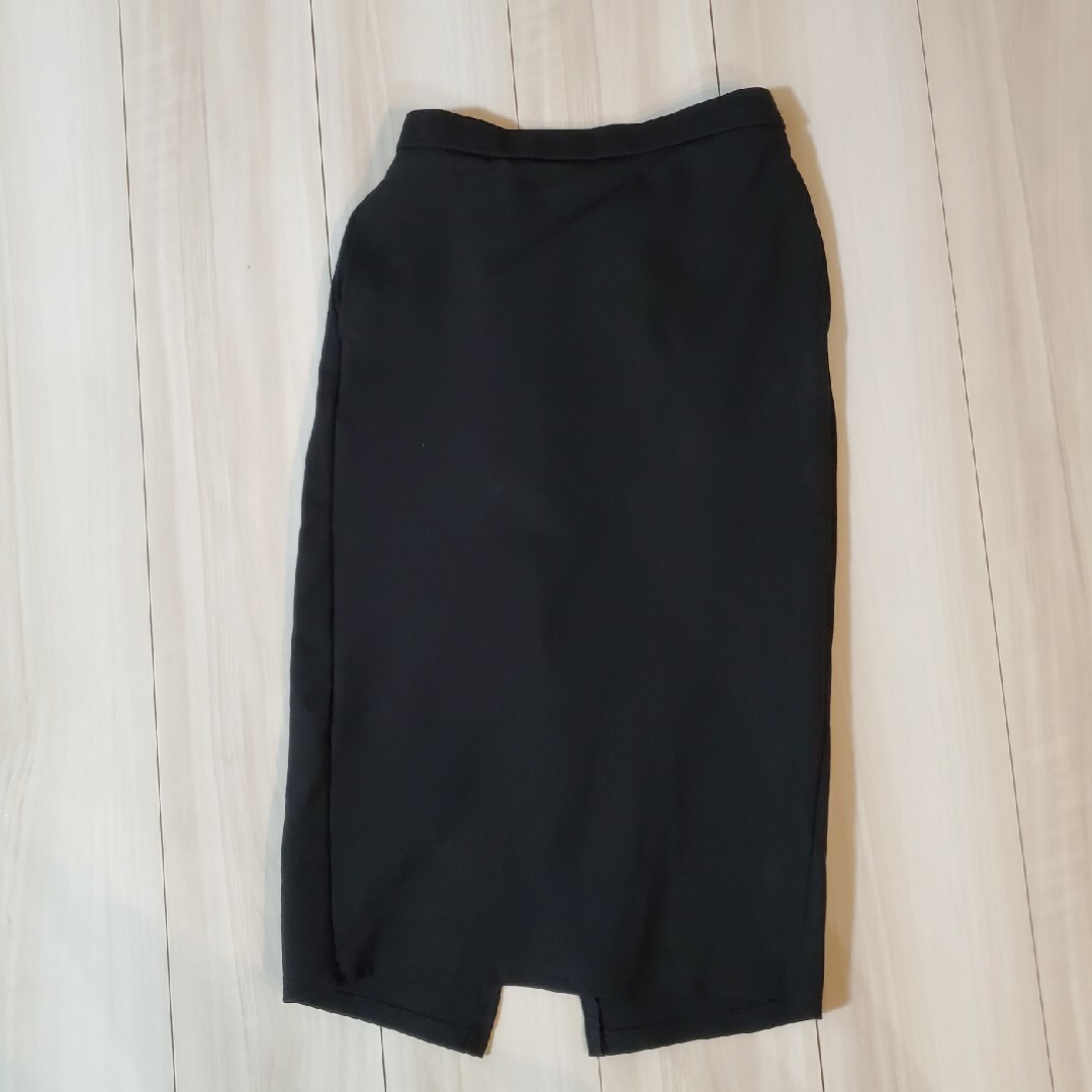 GU(ジーユー)の黒タイトスカート　Sサイズ　gu レディースのスカート(その他)の商品写真