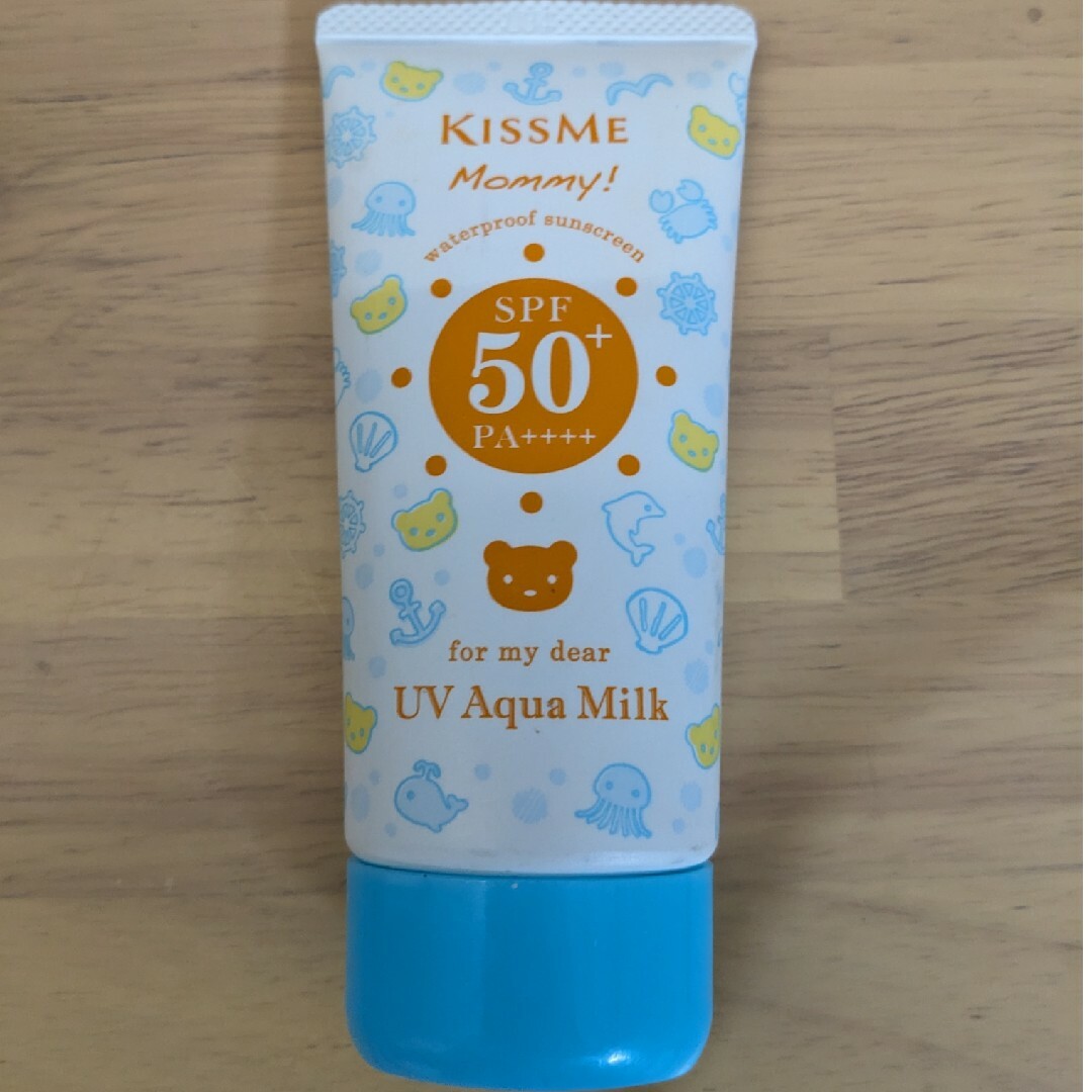 伊勢半(イセハン)のキスミー マミー UVアクアミルク(50g) コスメ/美容のボディケア(日焼け止め/サンオイル)の商品写真