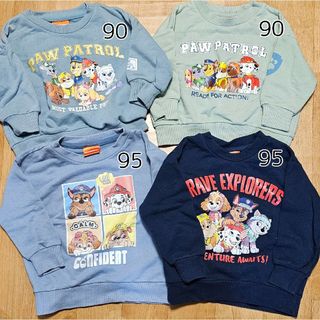 パウパトロール トレーナー セット(Tシャツ/カットソー)