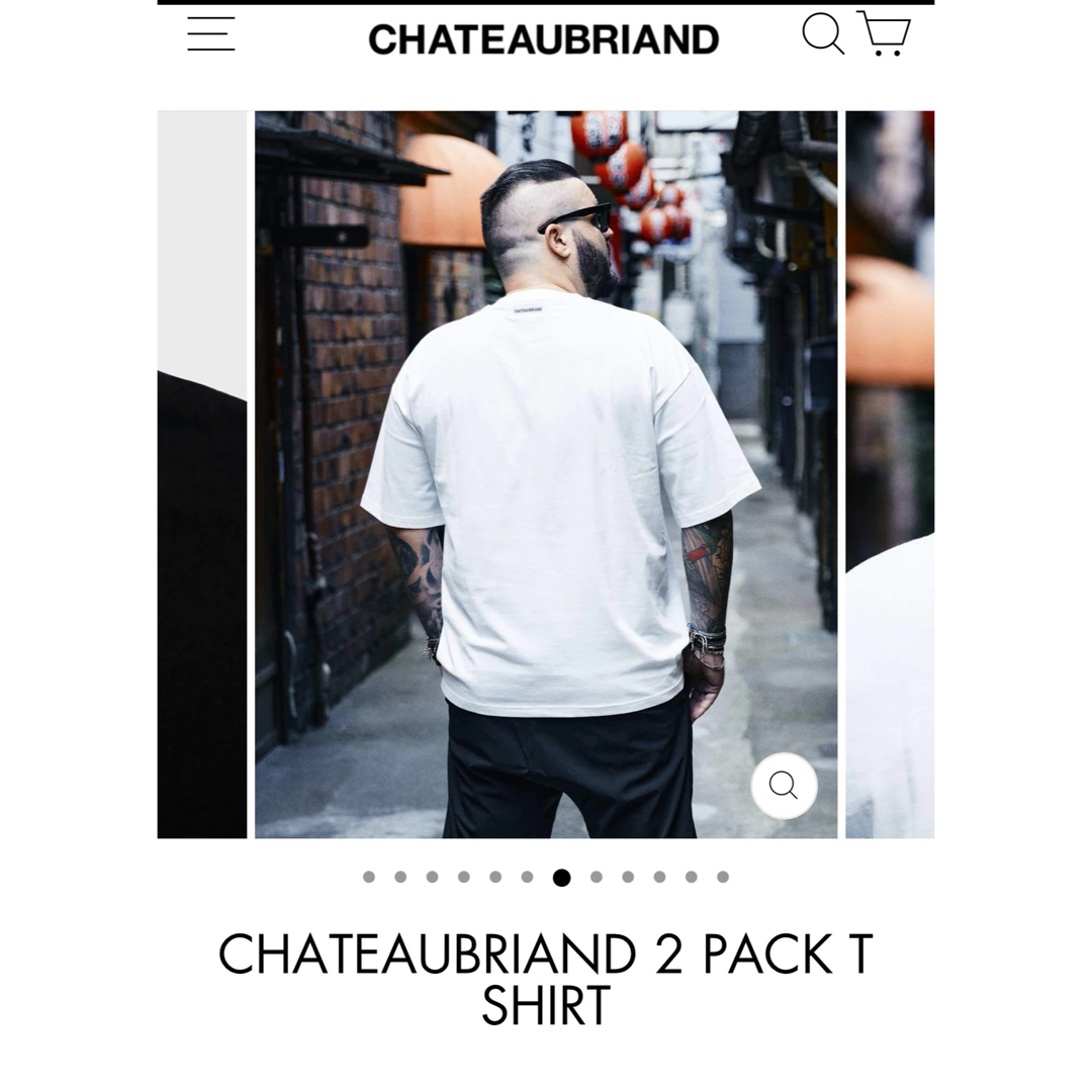CHATEAUBRIAND 2 PACK T SHIRT メンズのトップス(Tシャツ/カットソー(半袖/袖なし))の商品写真