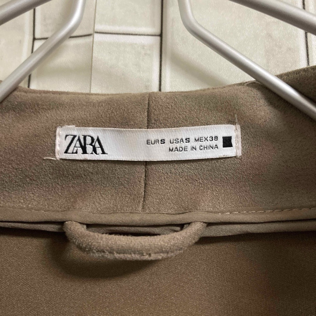ZARA(ザラ)のZARA⭐️スウェード風⭐️重宝⭐️ メンズのトップス(カーディガン)の商品写真