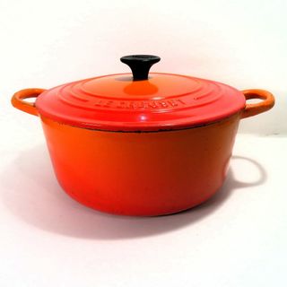 LE CREUSET ル・クルーゼ ルクルーゼ 鍋 両手鍋 直径22cm ココッ(鍋/フライパン)