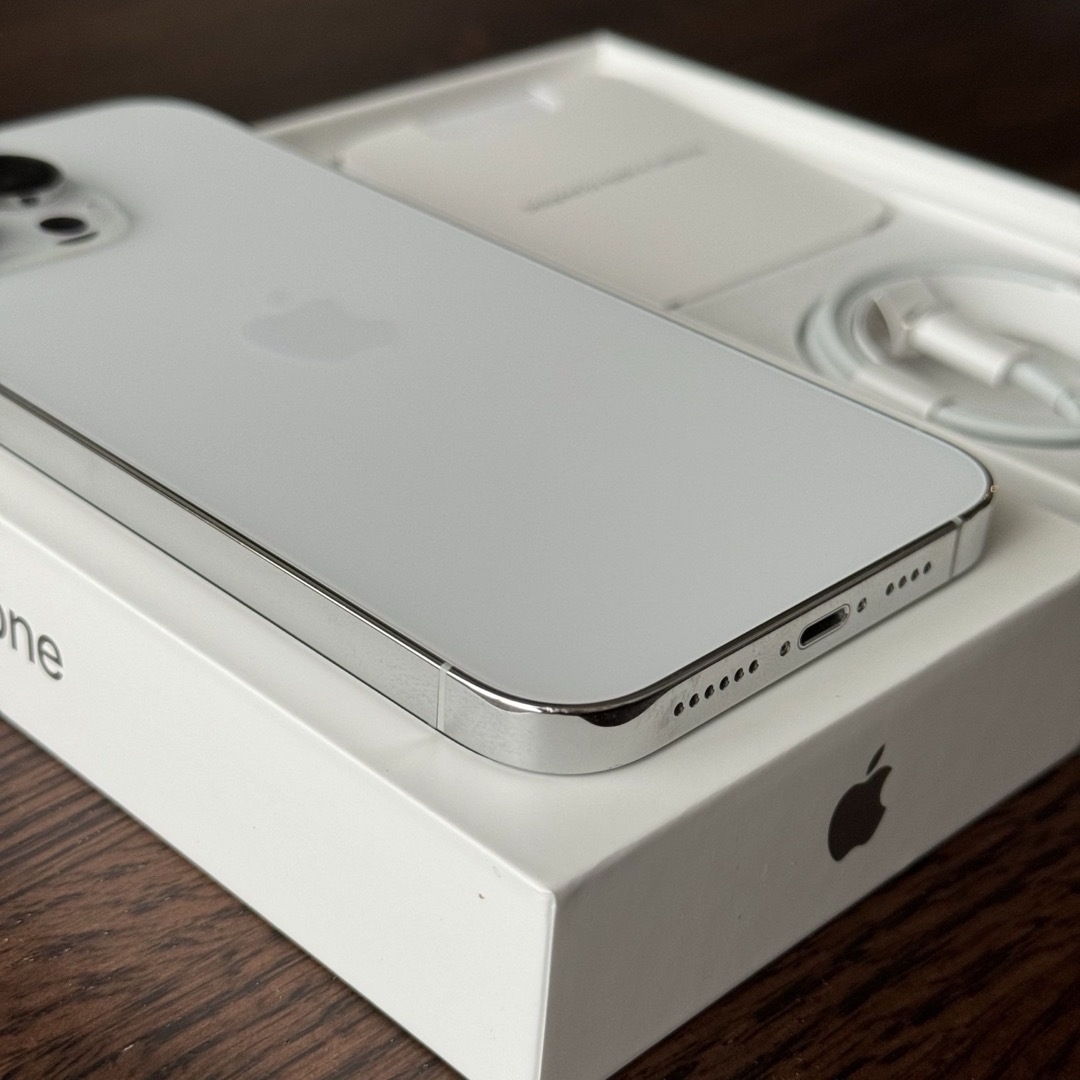 Apple(アップル)のジャンク　iPhone 14 Pro Max シルバー 128 GB スマホ/家電/カメラのスマートフォン/携帯電話(スマートフォン本体)の商品写真
