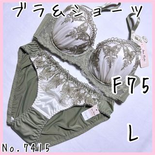 ブラジャーショーツセット F75    No.7415(ブラ&ショーツセット)