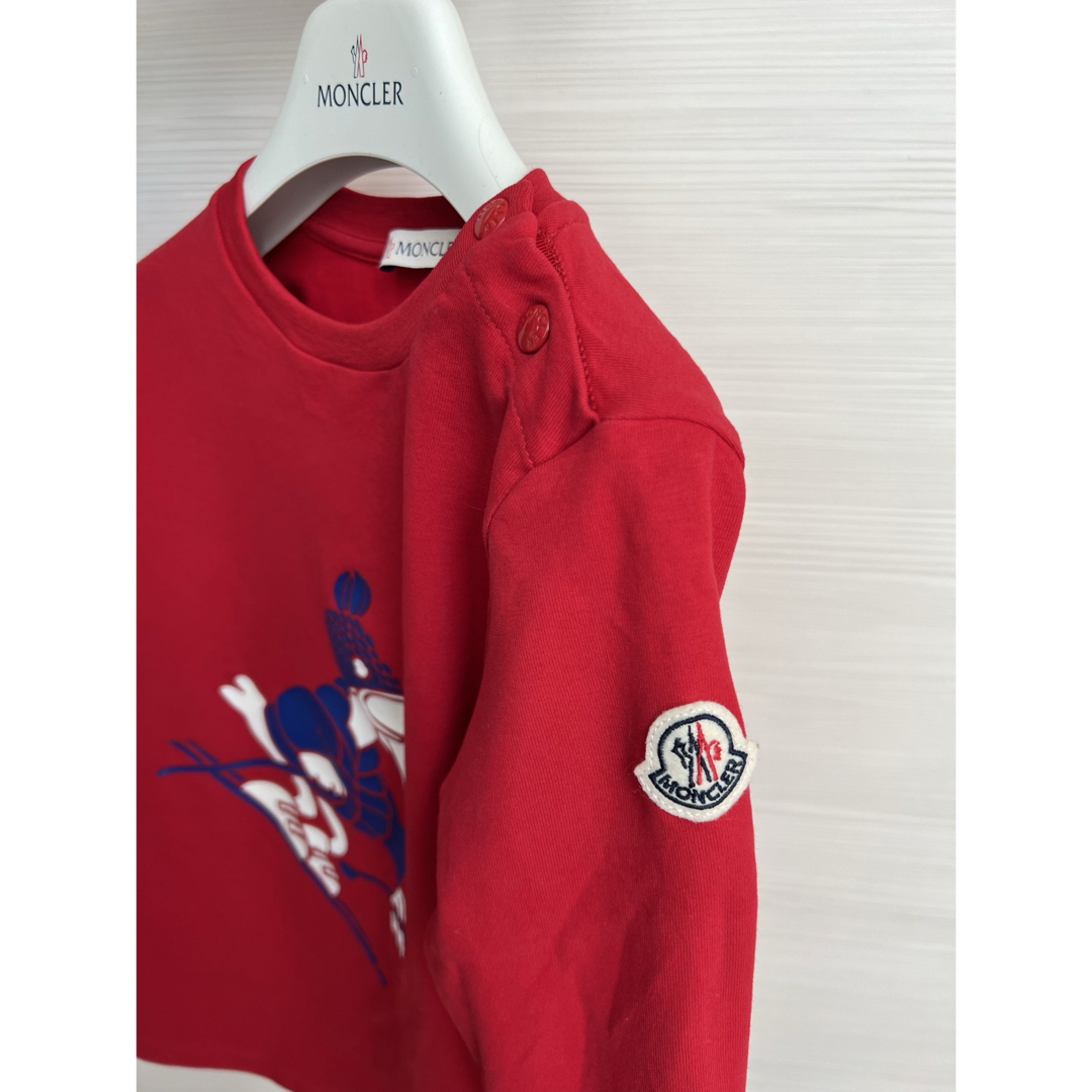 MONCLER(モンクレール)のモンクレール　MONCLER ロンT 100 キッズ/ベビー/マタニティのキッズ服女の子用(90cm~)(Tシャツ/カットソー)の商品写真