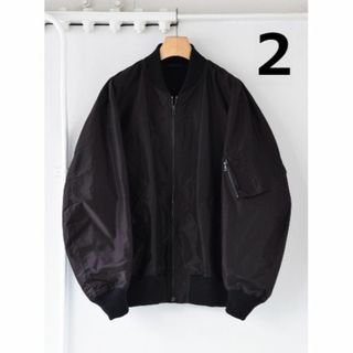 コモリ(COMOLI)のCOMOLI 24SS コットンシルク MA-1 2(ブルゾン)