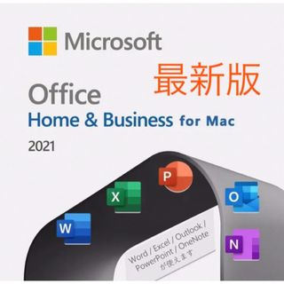 マイクロソフト(Microsoft)の Office 2021 Home Business 1PC for Mac(PC周辺機器)