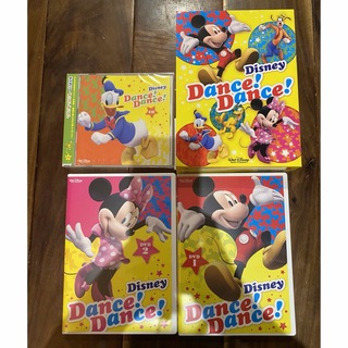 ディズニー(Disney)のDisney Dance! Dance! DVD/CD DWE ディズニーダンス(キッズ/ファミリー)