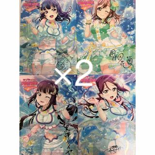 ラブライブ！　クリアファイル　２枚ずつ　全種　非売品　セブン(クリアファイル)