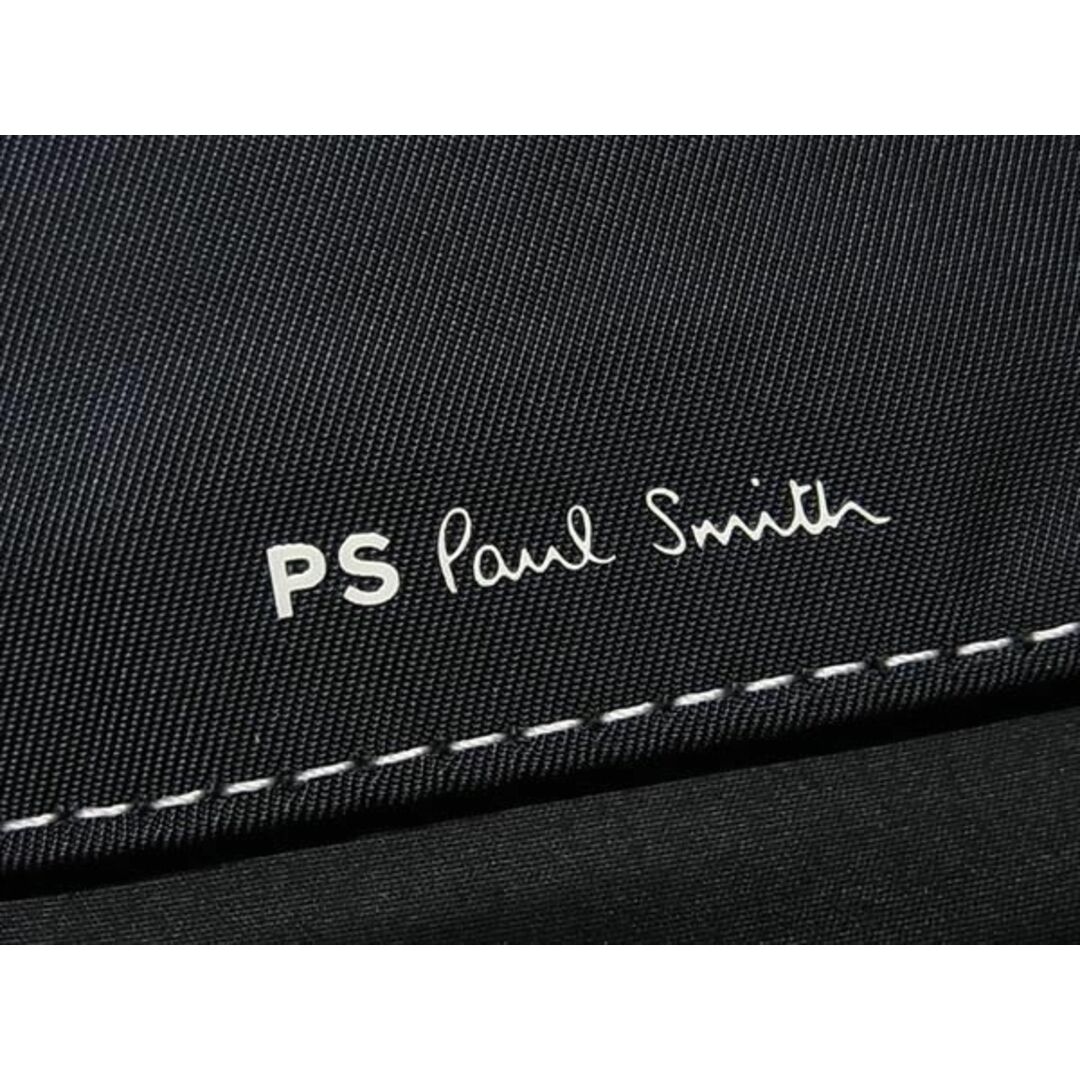 Paul Smith(ポールスミス)の■新品同様■ PS Paul Smith ピーエスポールスミス ポリエステル スマイル 二つ折り 財布 ウォレット 札入れ ブラック系 BJ1070 メンズのファッション小物(折り財布)の商品写真