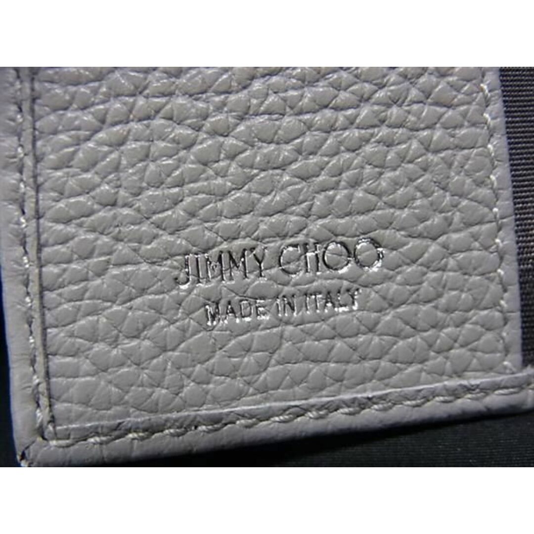 JIMMY CHOO(ジミーチュウ)の■新品■未使用■ JIMMY CHOO ジミーチュウ スタースタッズ レザー キーリング付き 6連 キーケース 鍵入れ レディース グレー系 BJ1077 レディースのアクセサリー(その他)の商品写真