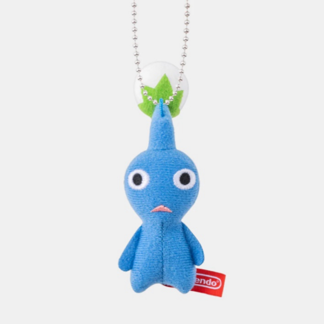 任天堂(ニンテンドウ)のピクミン PIKMIN マスコット 青 ぬいぐるみ キーホルダー 任天堂 限定品 エンタメ/ホビーのフィギュア(ゲームキャラクター)の商品写真