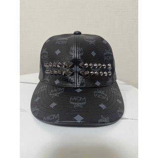 エムシーエム(MCM)の【美品】MCM レザーキャップ(キャップ)