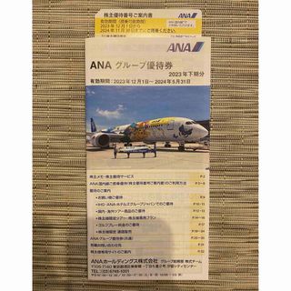 エーエヌエー(ゼンニッポンクウユ)(ANA(全日本空輸))のANA 株主優待　1枚　冊子付き(その他)