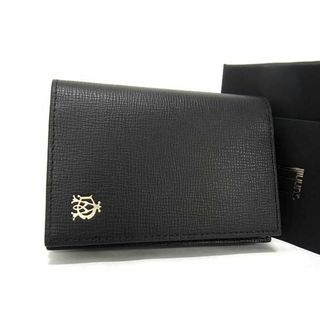 ダンヒル(Dunhill)の■新品■未使用■ dunhill ダンヒル ウィンザー レザー カードケース カード入れ 名刺入れ メンズ ブラック系 BJ0720(その他)