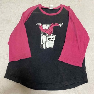 dustbox ラグランT バンT Tシャツ ピンク メロコア(Tシャツ(長袖/七分))