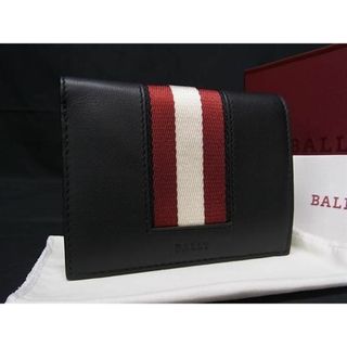 Bally - ■新品■未使用■ BALLY バリー レザー 二つ折り 財布 ウォレット 札入れ メンズ ブラック系 FA1159