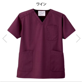 ナーセリー(Nursery)のナースリー　ワインレッド　スクラブ(Tシャツ(半袖/袖なし))