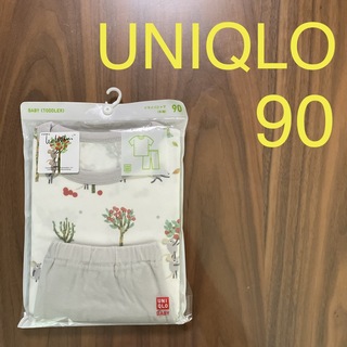 ユニクロ(UNIQLO)の★新品★UNIQLO レオレオニ　いろいろ1ねん　半袖パジャマ　90㎝(パジャマ)