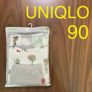 ★新品★UNIQLO レオレオニ　いろいろ1ねん　半袖パジャマ　90㎝