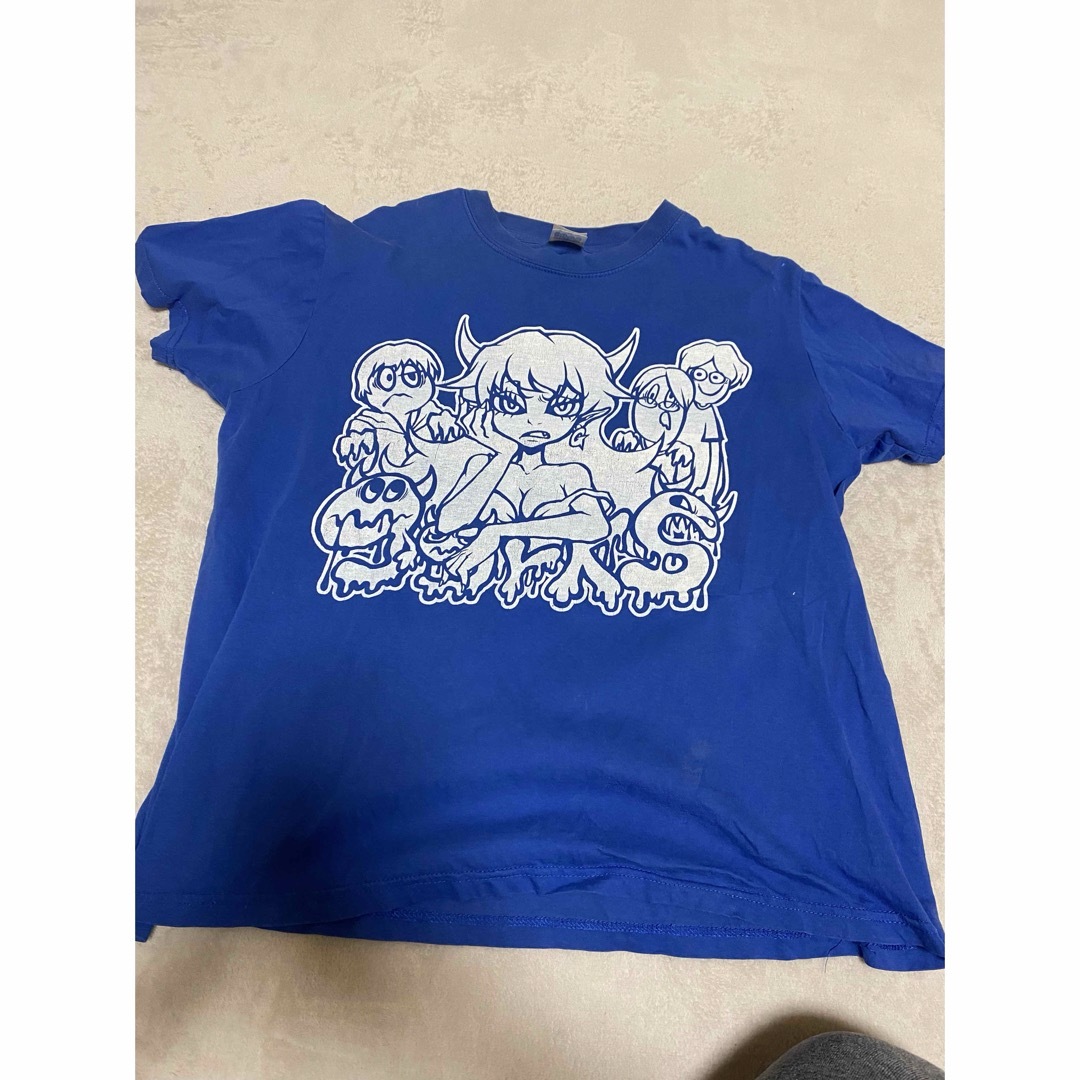 ggrks Tシャツ ブルー レディースのトップス(Tシャツ(半袖/袖なし))の商品写真