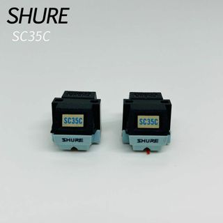 【ジャンク品】　SHURE SC35C カートリッジ　2個セット(レコード針)