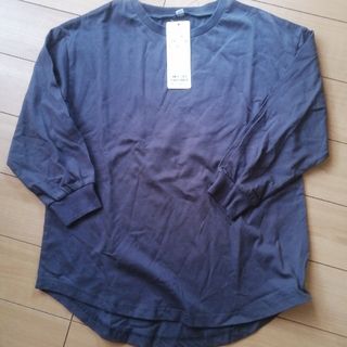 ナルミヤ インターナショナル(NARUMIYA INTERNATIONAL)の新品　バックプリントビッグ長袖Tシ(Tシャツ/カットソー)