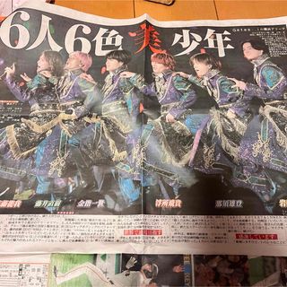 Johnny's - 美 少年　スポーツ報知　新聞記事