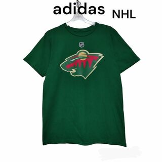 アディダス(adidas)のadidas　アディダス　NHL　Tシャツ　ミネソタ　ホッケー　ワイルド(Tシャツ/カットソー(半袖/袖なし))