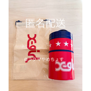 エックスガール(X-girl)のX-GIRL ランチ BOX スープジャー お弁当箱 保存袋付き ノベルティ(弁当用品)