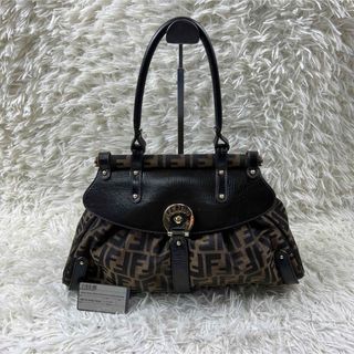 フェンディ(FENDI)の未使用品 FENDI フェンディ　ボルサマジック ズッカ柄 ハンドバック(ハンドバッグ)