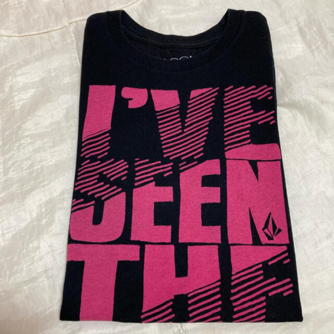 volcom(ボルコム)の美品☆VOLCOM半袖ＴシャツS黒ボルコムロキシーリップカールロンハーマン レディースのトップス(Tシャツ(半袖/袖なし))の商品写真