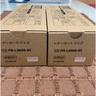 エヌイーシー(NEC)のNEC PR-L8600-65 トナーカートリッジ 2個(新品・未使用品)(オフィス用品一般)