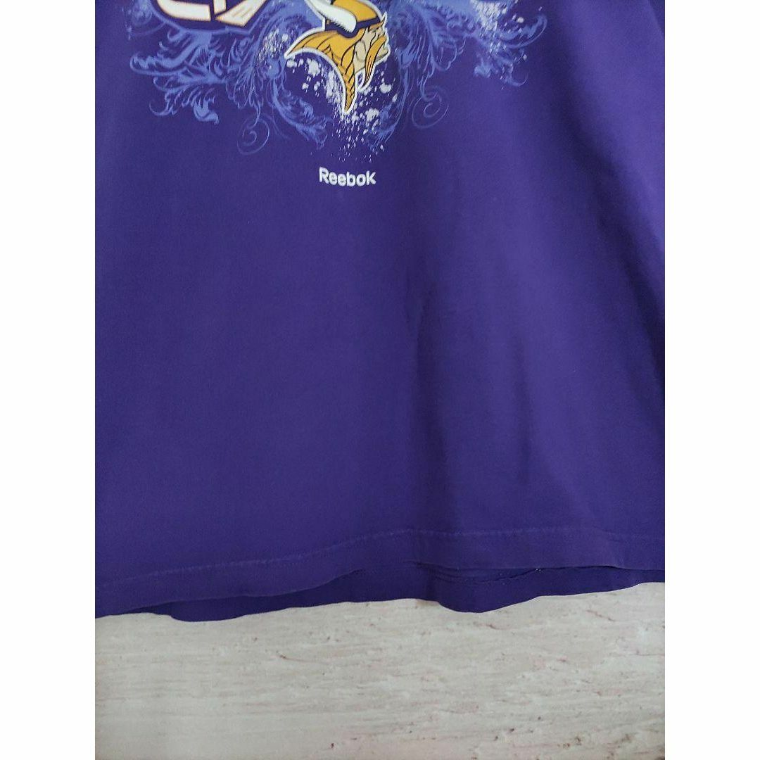 Reebok(リーボック)のReebok　リーボック　NFL　Viking　アメフト　Tシャツ　半袖　古着 メンズのトップス(Tシャツ/カットソー(半袖/袖なし))の商品写真