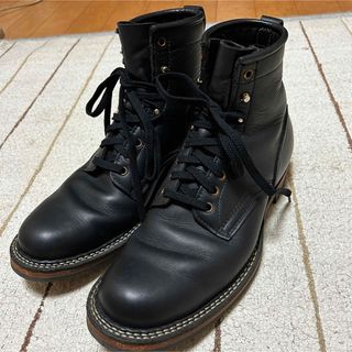 ホワイツブーツ(WHITE'S BOOTS)のWhite’s bootsホワイツブーツ ファーマーランチャー ブラック 12C(ブーツ)