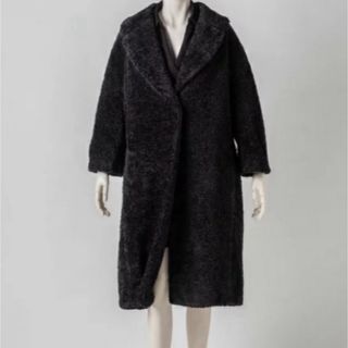 'S Max Mara - 美品 S MAX MARA NAVA エコファー テディコート 34