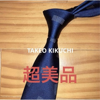 TAKEO KIKUCHI - 超美品　タケオキクチ　ネイビー総柄