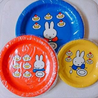 ミッフィー(miffy)のミッフィー  ペーパープレート(容器)