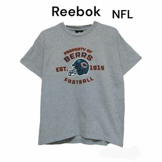 リーボック(Reebok)のReebok　リーボック　NFL　Tシャツ　古着　半袖　BEARS　ベアーズ(Tシャツ/カットソー(半袖/袖なし))