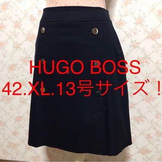 HUGO BOSS - ★HUGO BOSS/ヒューゴボス★大きいサイズ！台形スカート42.XL.13号