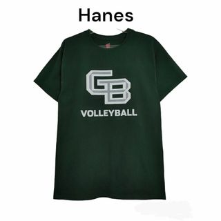 ヘインズ(Hanes)のHanes　ヘインズ　Tシャツ　半袖　古着　ウィスコンシン　バレーボール(Tシャツ/カットソー(半袖/袖なし))