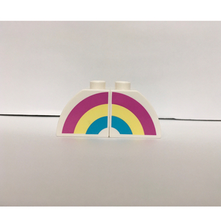 レゴデュプロ(レゴ デュプロ)のレゴ デュプロ 特殊 パーツ 変わった形 ブロック 虹？ セット(積み木/ブロック)