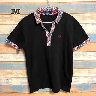 FRED PERRY フレッドペリー ポロシャツ 半袖 M ユニセックス