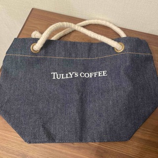 タリーズコーヒー(TULLY'S COFFEE)のTULLY‘S COFFEE デニムトートバッグ(トートバッグ)